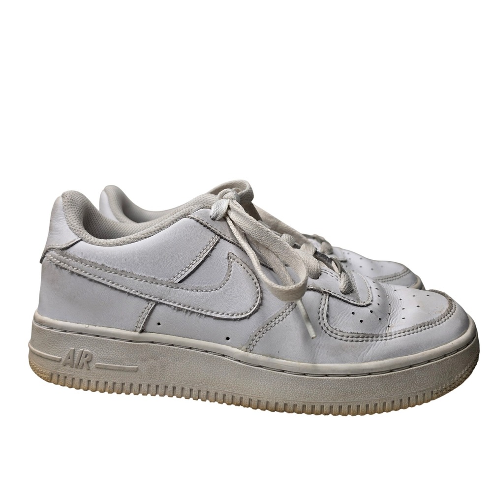 Nike Shoes Kids 5Y White Air Force 1 Low FV5951-111 Triple White Leather AF1